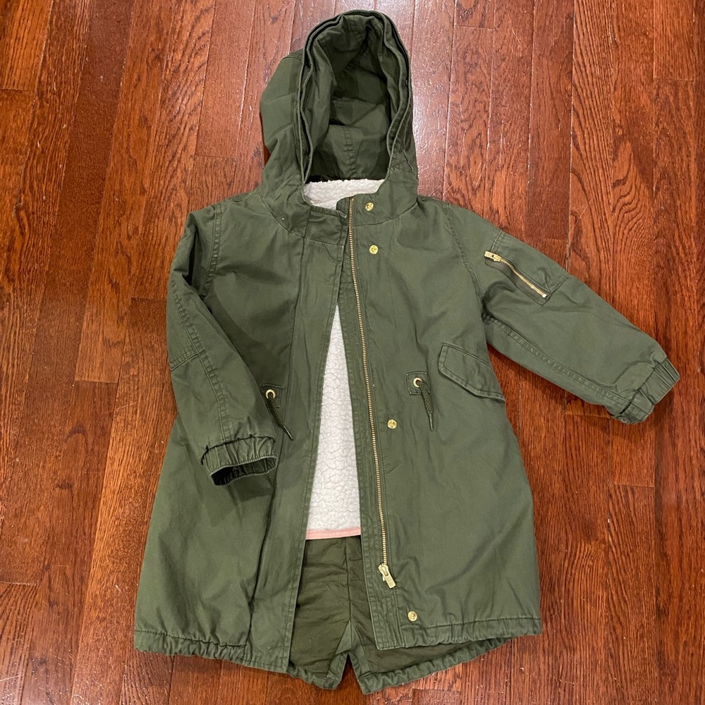 Gap 3 in 1 parka, size 5T